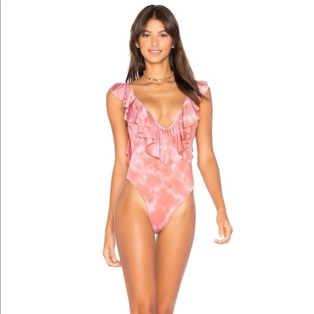 Blue Life Flutter One Piece Swimsuit - Picture 11 of 13